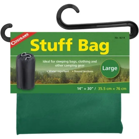 Coghlan's Stuff Bag, Ideal for Sleeping Bags, Clothing, and Other Camping Gear image {3}
