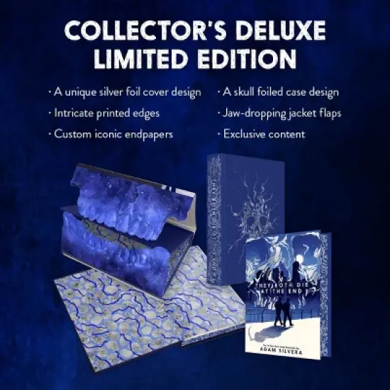 They Both Die at the End Collector's Deluxe Limited Edition - by Adam Silvera (Hardcover) image {4}