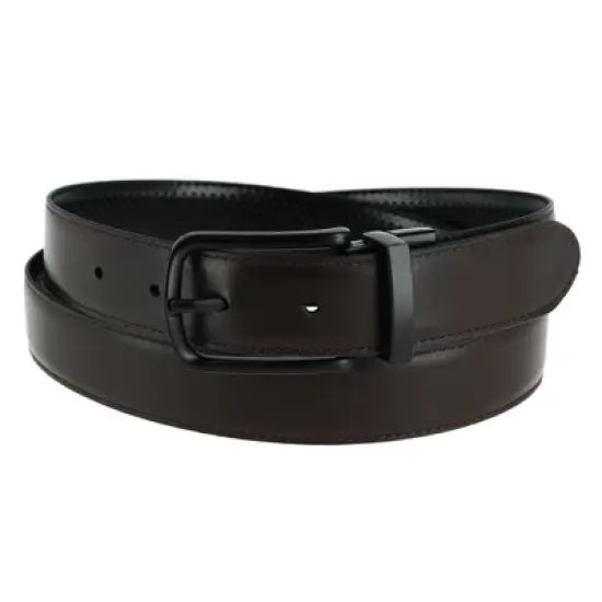 CTM Men's Reversible Perforated Belt image {1}
