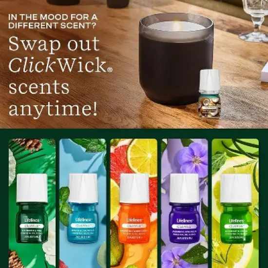 Lifelines 4pk Clickwick Lush Earth Collection Essential Oils image {4}