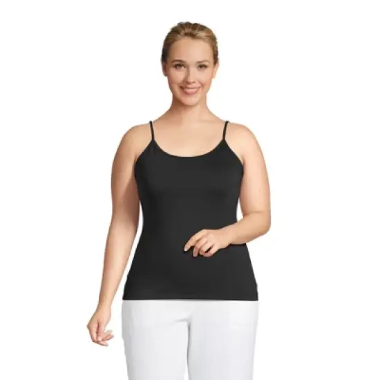 Lands' End Women's Supima Cotton Camisole image {6}