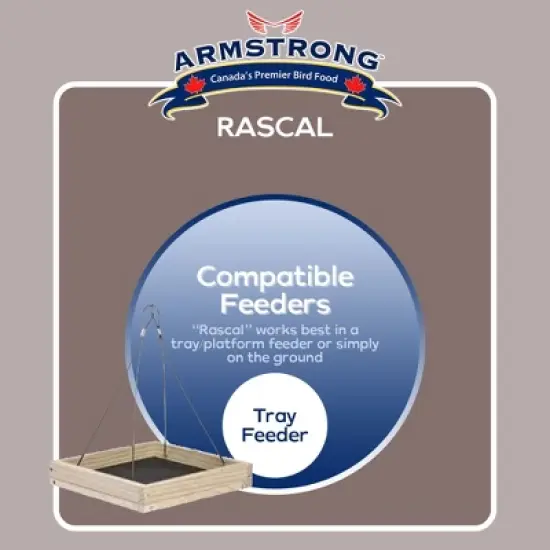 Armstrong Wild Animal Food Royal Jubilee Rascal Seed Mix For Squirrels and Chipmunks, 4lbs image {3}