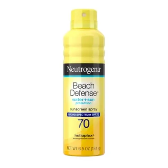 Neutrogena Beach Defense Sunscreen Spray - SPF 70 - 6.5oz image {9}