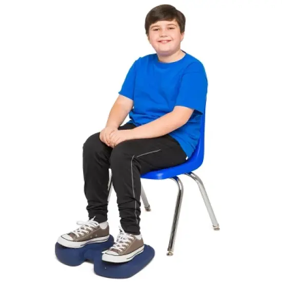 Bouncy Bands Wiggle Feet with Dual Textured Surface - Blue image {4}