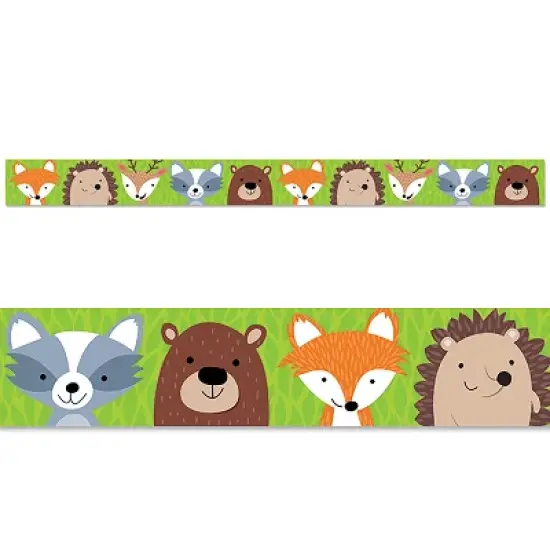 Creative Teaching Press&reg; Woodland Animals EZ Border, 48 Feet Per Pack, 3 Packs image {1}