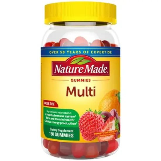 Nature Made Multivitamin Gummies - Orange, Cherry & Mixed Berry - 150ct image {9}