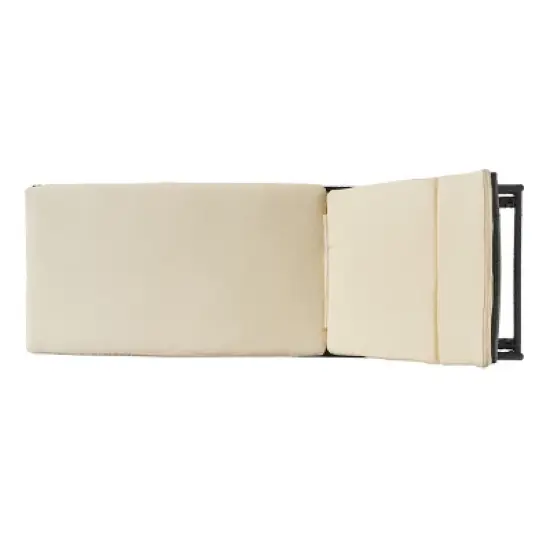 Christopher Knight Home Salem Outdoor Wicker Armless Adjustable Chaise Lounge with Cushion image {8}