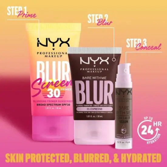 NYX Professional Makeup Blur Screen Primer - SPF 30 - 1.01 fl oz image {8}