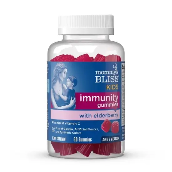 Mommy's Bliss Kids Immunity Gummies with Elderberry image {9}