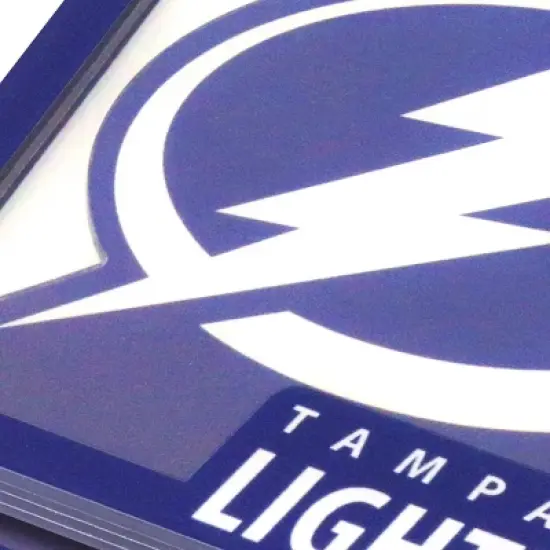 NHL Tampa Bay Lightning 3D Logo Series Coasters image {2}