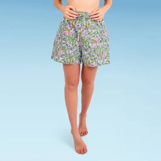 Liberty & Justice Women's Drawstring Waist Cover Up Shorts image {1}