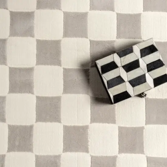 Nuloom Alaiya Checkered Machine Washable Indoor Area Rug image {8}