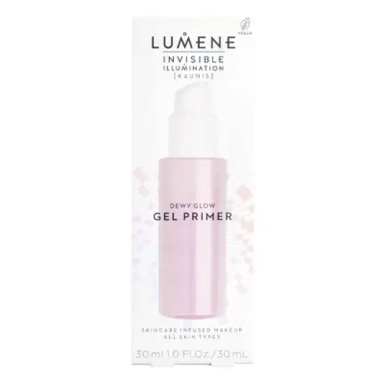 Lumene Invisible Illumination Dewy Glow Gel Primer - 1 fl oz image {2}