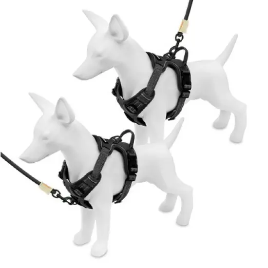 Voyager Dual-Attachment No-Pull Control Adjustable Harness for Dogs by Best Pet Supplies image {4}