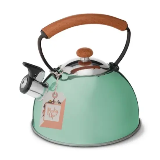 Pinky Up Hadley Stainless Steel Tea Kettle image {4}
