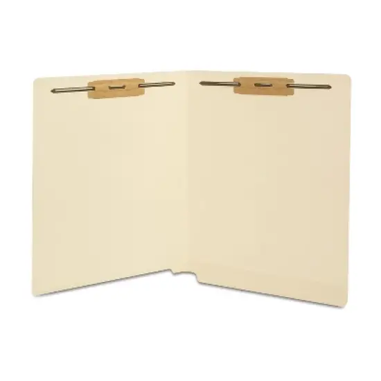 MyOfficeInnovations Manila End-Tab Fastener Folders with Reinforced Tabs Letter Size 50/BX 807785 image {5}