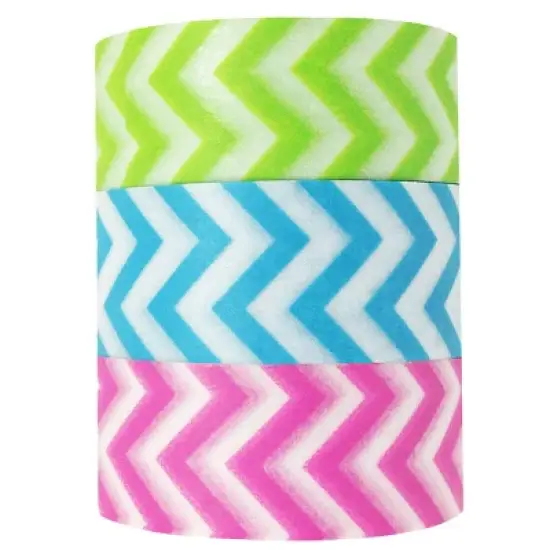 Wrapables Summer Time Japanese Washi Masking Tape (Set of 3) image {1}