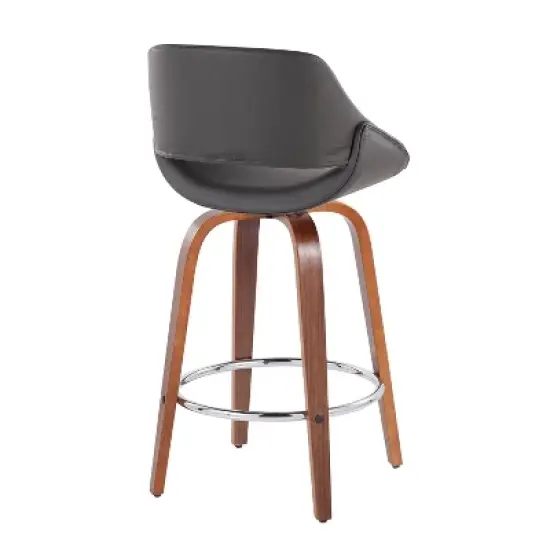 Set of 2 Fabrico Height Barstools - LumiSource
 image {3}