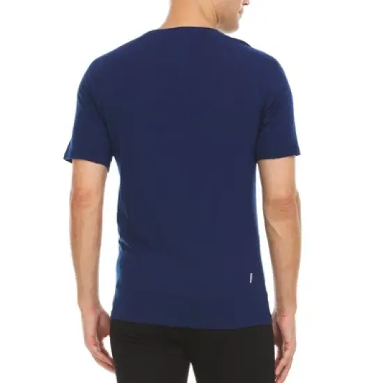 Minus33 Merino Wool Micro Weight - Men's Wool Raglan T-Shirt Woolverino Navy XL image {1}