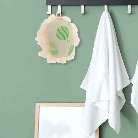 Unique Bargains Fruit Bath Sponge Body Scrubber 1 Pc image {4}