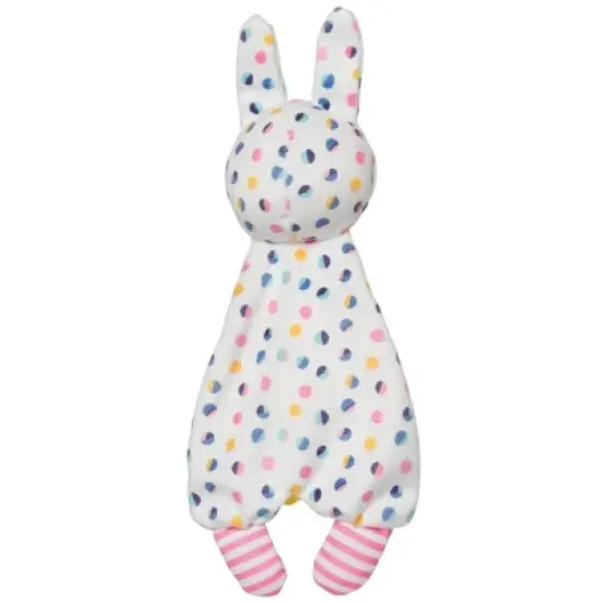 Manhattan Toy Cherry Blossom Days Baby Bunny Soothing Mini Blankie with Removable Silicone Teether image {2}