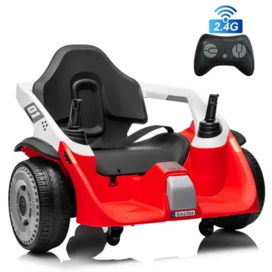 JOYRACER 24V Ride-On Bumper Car w/ Remote, 2&times;100W for Kids Ages 3&ndash;10, 3 Speeds, 360&deg; Spin, High/Low Speed, EVA Tires, Horn/Bluetooth/Music/MP3 image {12}
