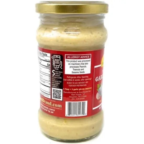 Garlic Cooking Paste - Rani Brand Authentic Indian Products image {2}