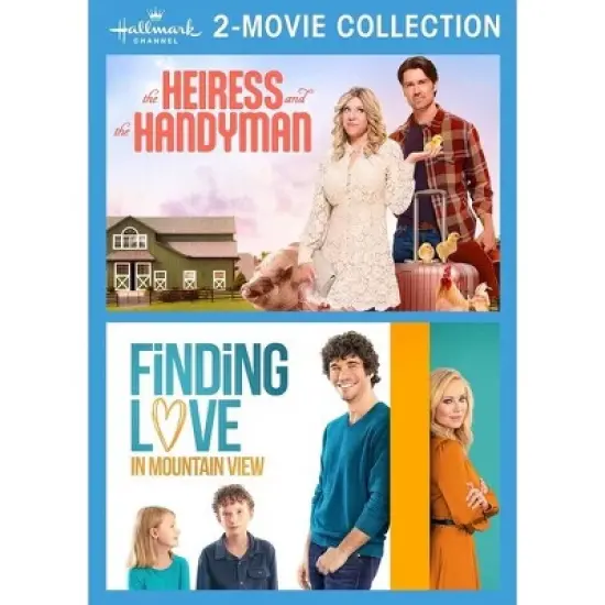 Hallmark Channel 2-Movie Collection: The Heiress and the Handyman / Finding Love in Mountain View (DVD) image {1}