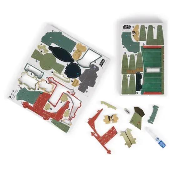 4D BUILD - Star Wars Boba Fett Model Kit Puzzle 93pc image {4}