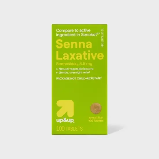 Senna Laxative Tablets - 100ct - up&up&trade; image {5}