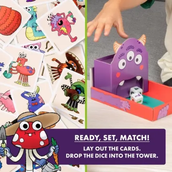 Kitten Games Monster Match Board Game: Educational Social Skills, Fast Play, 2-6 Players image {6}