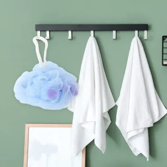 Unique Bargains Heart Bath Shower Loofah Sponge 1 Pc image {4}