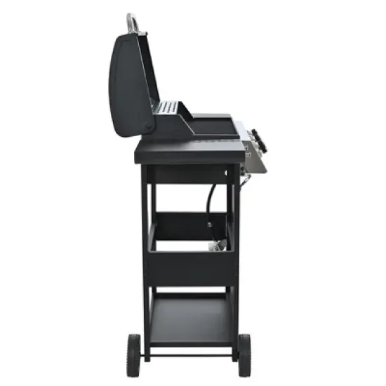 LOVMOR Propane Grill 3 Burner Barbecue Grill Stainless Steel Gas Grill image {4}