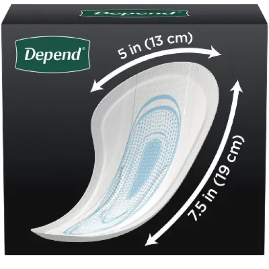 Depend Men's Incontinence Guards Pads - Maximum Absorbency - 90ct image {2}