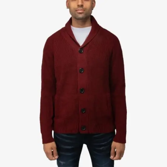 X RAY Men's Shawl Collar Cardigan image {12}