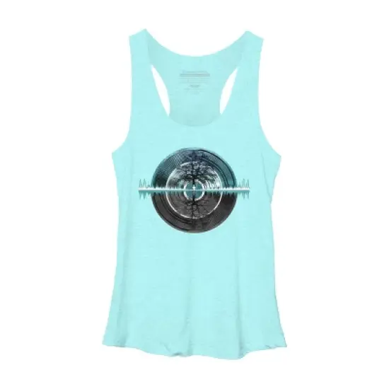 Women's Design By Humans Returning To Silence By Maryedenoa Racerback Tank Top image {6}