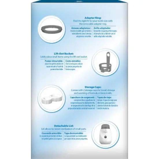 Dr. Brown's Insta-Feed Bottle Warmer - White image {8}