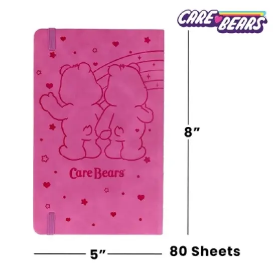 Inkology, LLC Care Bears 80-Page Vegan Leather Notebook | 5 x 8 Inches image {6}