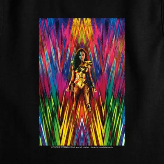 Women's Wonder Woman 84 Ww84 Poster Sleeveless Crop Top Tank image {1}