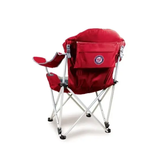 MLB Washington Nationals Reclining Camp Chair - Dark Red image {3}