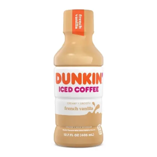 Dunkin Donuts French Vanilla - 13.7 fl oz Bottle image {9}