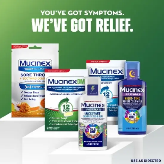 Mucinex DM Max Strength 12 Hour Cough Medicine - Tablets image {7}
