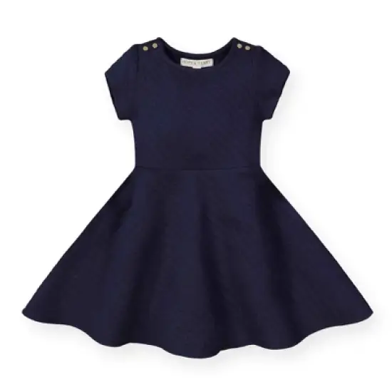 Hope & Henry Girls' Quilted Matelasse Dress, Toddler image {4}