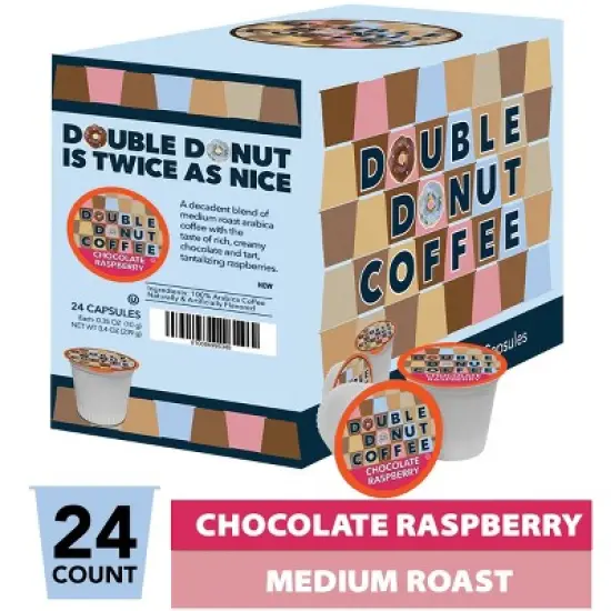 Chocolate Raspberry Flavored Coffee Pods image {3}