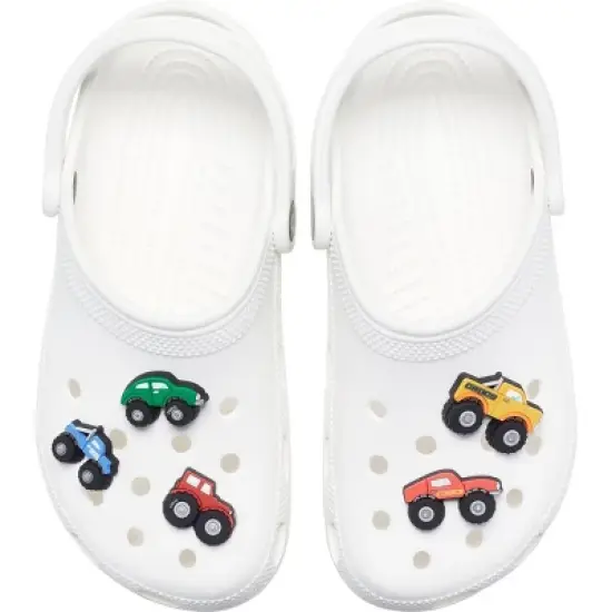 Crocs Jibbitz Monster Trucks Shoe Charms 5-Pack image {2}