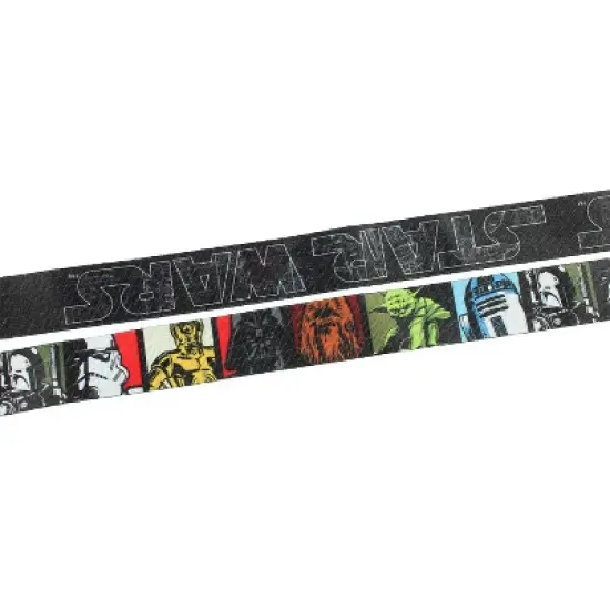 Star Wars Multi Character Lanyard with ID Badge Holder and PVC Charm image {1}
