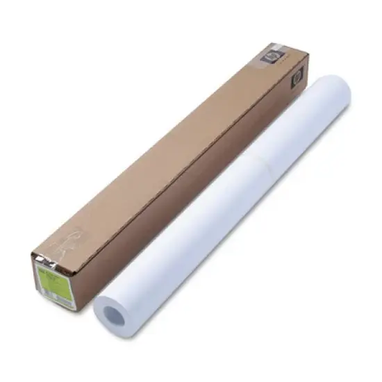 HP DesignJet Large Format Paper for Inkjet Prints, 4 mil, 36" x 150 ft, White image {1}