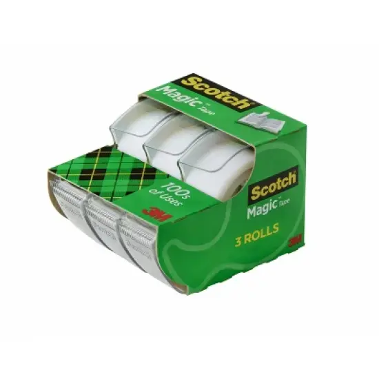 Scotch Magic Tape with Dispensers 3pk image {11}