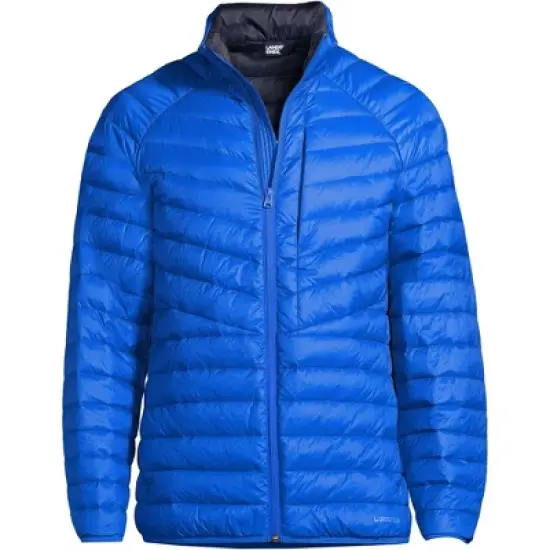 Lands' End Men's Wanderweight Ultralight Packable Down Jacket image {4}