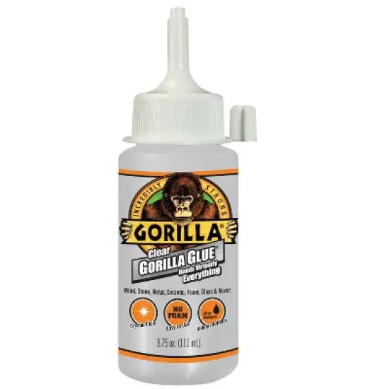 Gorilla High Strength Clear Glue 3.75 oz (Case of 8) image {1}